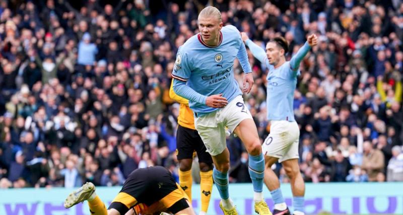  - City bat Wolverhampton, Haaland voit triple
