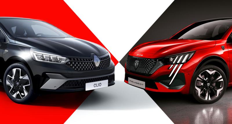  - Nouvelles Renault Clio et Peugeot 208 : le choc des restylages aura bien lieu en 2023