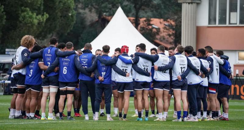  - XV de France : un Bleu victime d'une déchirure à la cuisse lors de l'entraînement collectif 