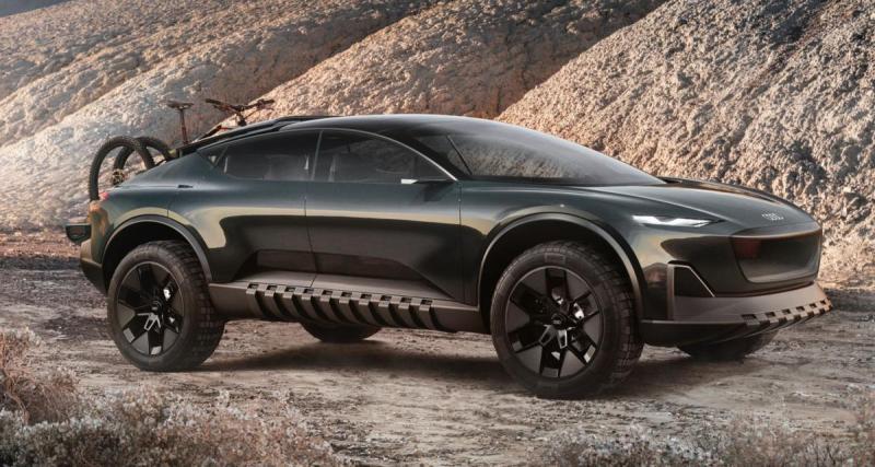  - Audi activesphere concept (2023) : ce SUV coupé électrique se transforme en pick-up futuriste