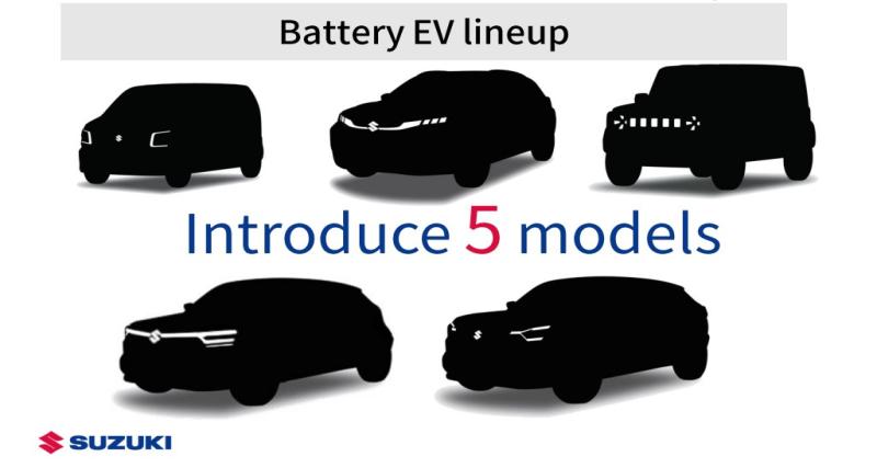  - Suzuki : cinq modèles électriques en Europe d’ici 2030 dont un Jimny !