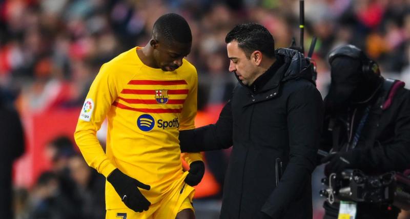  - Barça : Dembélé déjà out pour le choc face à Manchester United ?