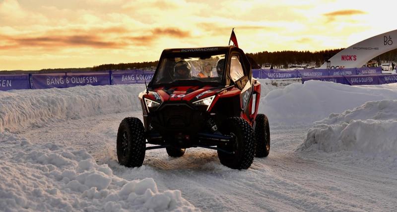  - Race Of Champions 2023 - finale : Mattias Ekström vainqueur face à Mick Schumacher