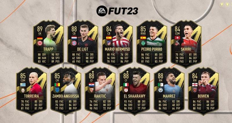  - Mahrez, De Light, Rakitic, la TOTW #13 est tombée sur FIFA 23 !