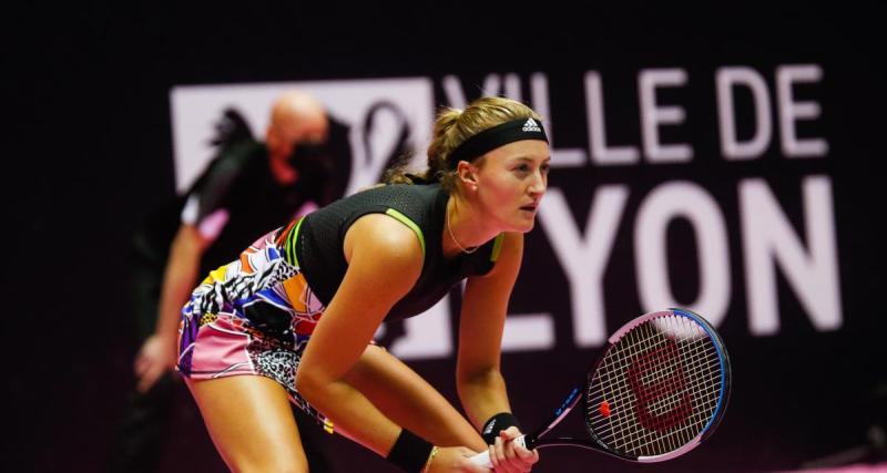  - Kristina Mladenovic s'incline contre Petra Martic au 1er tour de Lyon !