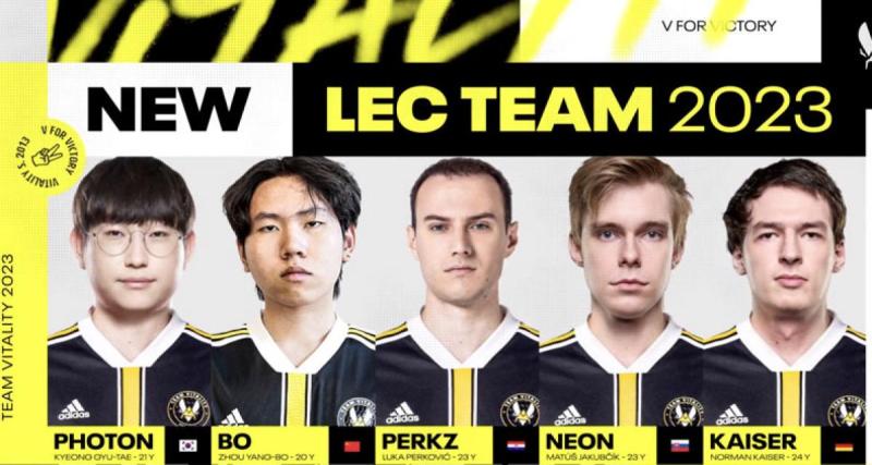  - Team Vitality se dresse comme l’équipe à abattre du LEC