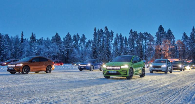  - Skoda Winter Experience : repousser les limites en transmission 4x4 et pneus cloutés