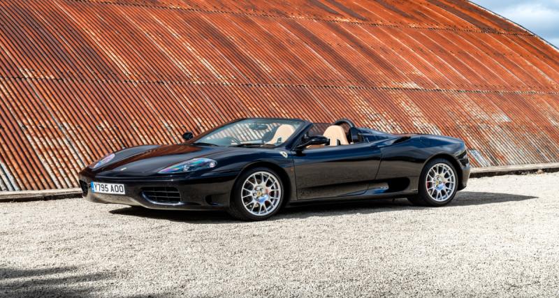  - Cette Ferrari 360 Spider est à vendre et son ancien propriétaire n’est autre que David Beckham !