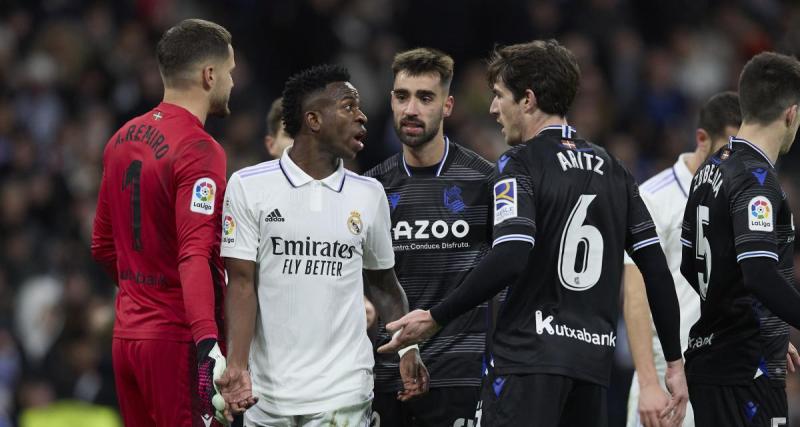  - Real Madrid : Vinicius se fait tacler à la gorge par un adversaire de Liga