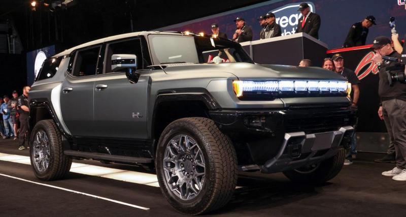  - GMC a lancé la production du Hummer électrique SUV