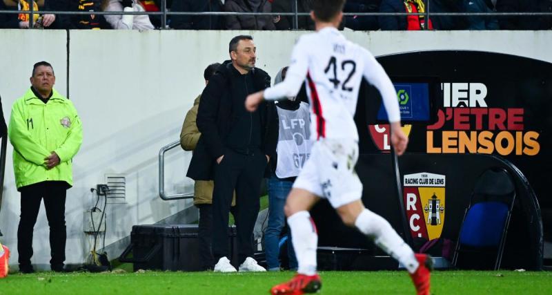  - RC Lens - OGC Nice : Haise relativise la fin de série à Bollaert mais annonce une très mauvaise nouvelle