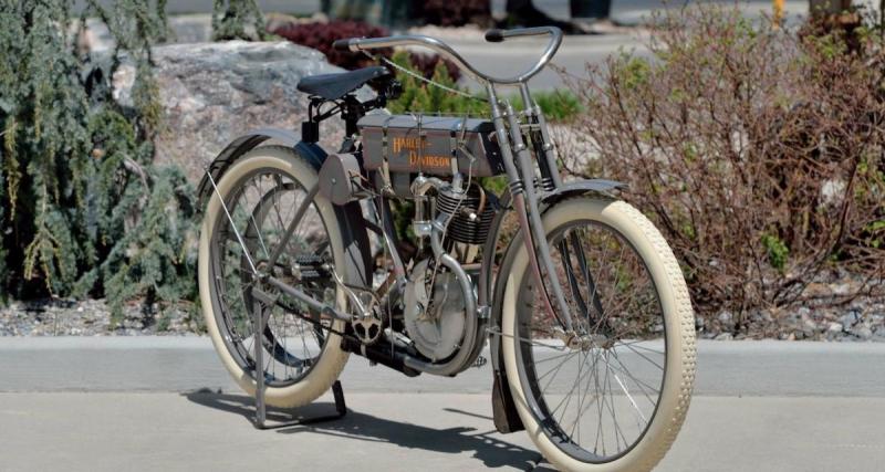  - Cette moto Harley Davidson du début du XXe siècle est la moto la plus chère du monde