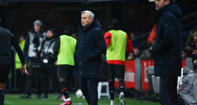  - Bruno Genesio (Rennes) : " On n'avait pas les moyens de faire mieux ce soir"