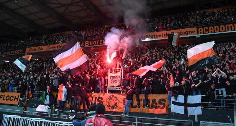  - Lorient - Angers : les supporters des Merlus adressent un message de réconfort à Julien Laporte