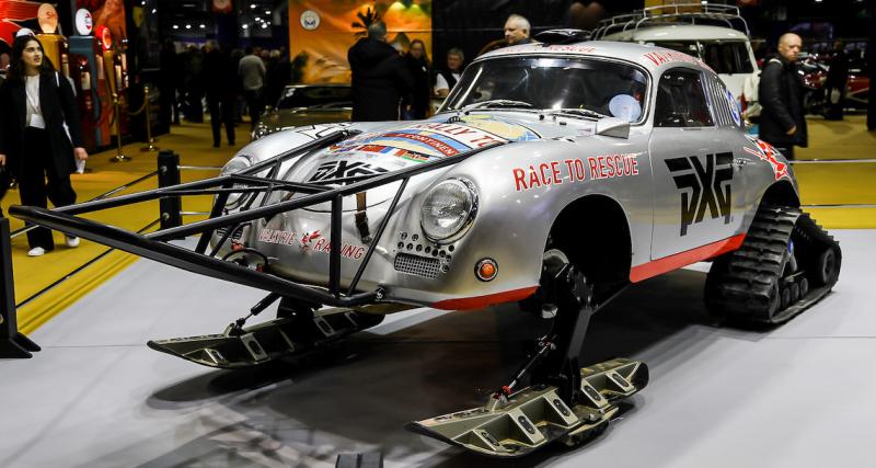  - Rétromobile 2023 : la Porsche 356 de Valkyrie Racing exposée