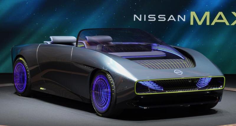  - Nissan Max-Out (2023) : ce nouveau cabriolet électrique est particulièrement futuriste