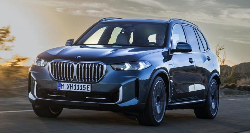  - BMW X5 restylé (2023) : il gagne de l’autonomie en hybride rechargeable, mais son prix augmente