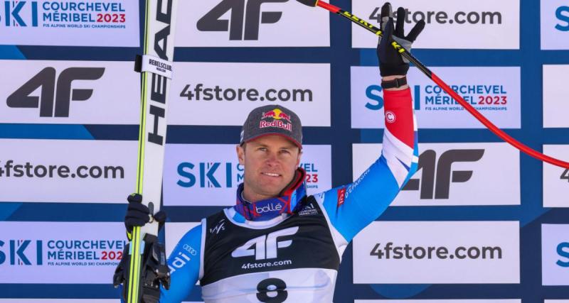  - Super-G : La joie d'Alexis Pinturault après sa médaille !