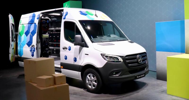  - À bord du Mercedes eSprinter (2023) : charge renforcée