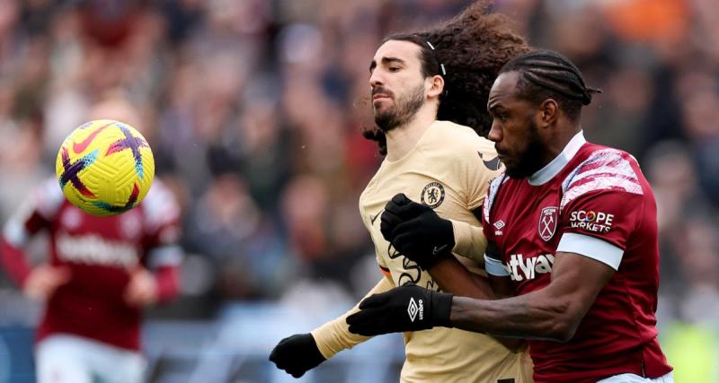  - West Ham - Chelsea : l'attitude folle de Cucurella sur le but adverse fait jaser