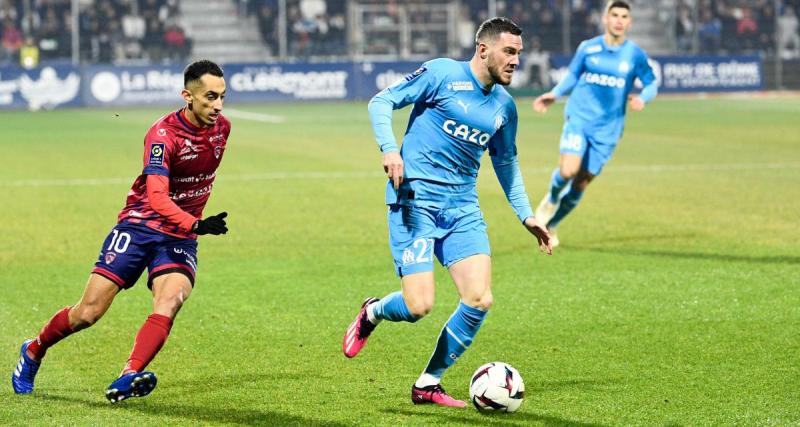  - Bousculé, l'OM s'en sort bien face à Clermont à la pause