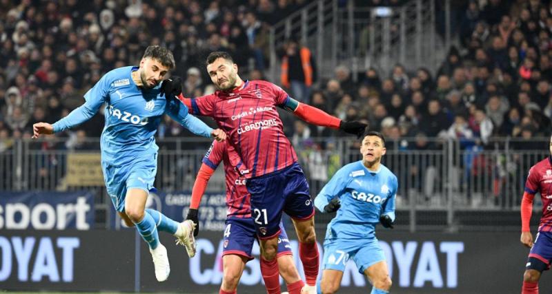  - Ligue 1 : A la pause, Marseille mène difficilement à Clermont