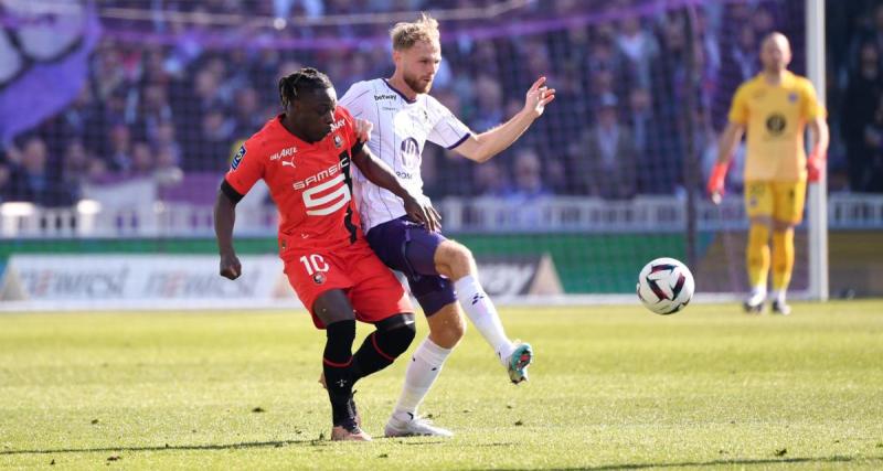  - Toulouse surclasse le Stade Rennais à la pause 