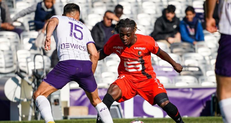  - Rennes : Jérémy Doku y a cru jusqu'au bout face à Toulouse