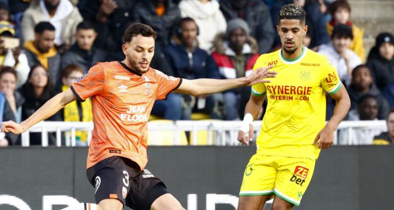  - Ligue 1 : A la pause, Nantes et Lorient se tiennent en échec (0-0)