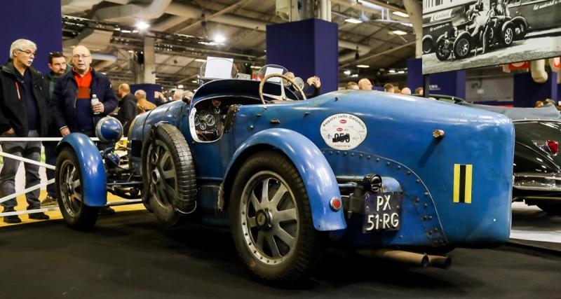  - Iconique, cette Bugatti Type 43 Grand Sport dépasse le million d’euros au salon Rétromobile 2023