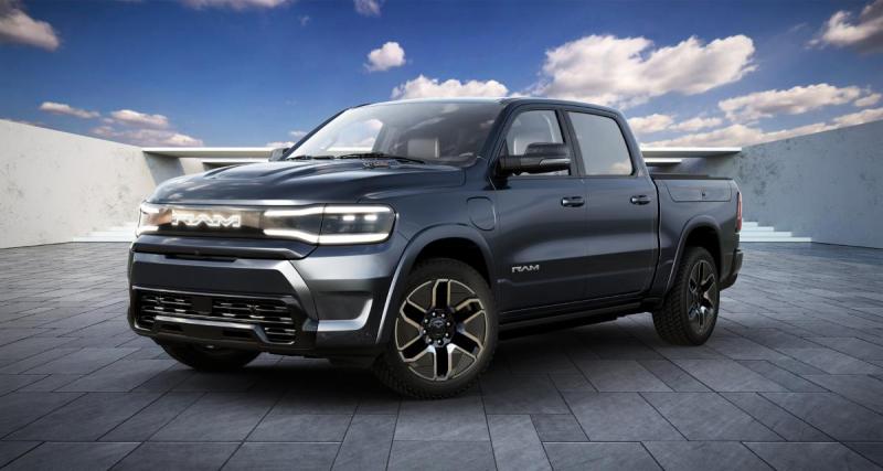  - Premier pick-up électrique de Ram, le 1500 REV se montre lors du Super Bowl 2023