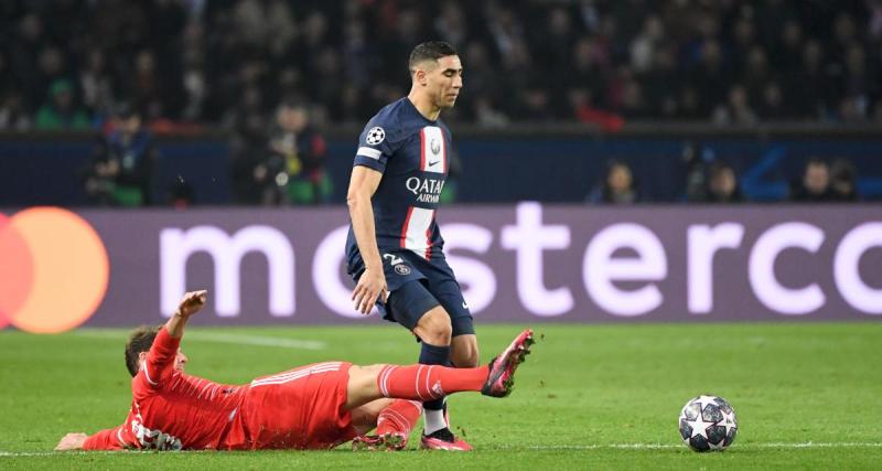  - PSG : Hakimi sorti sur blessure face au Bayern Munich !