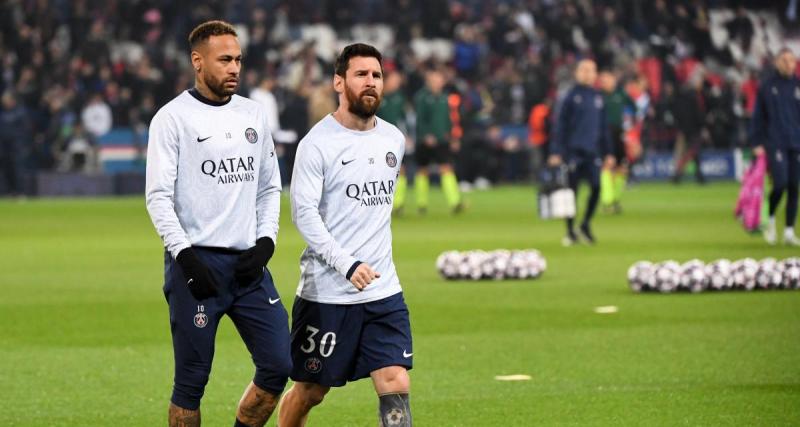  - PSG - Bayern Munich : Messi et Neymar viennent saluer le public après le match !