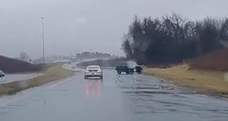  - Ce tout-terrain veut se mesurer à une Ford Mustang, il a du mal à tenir la route