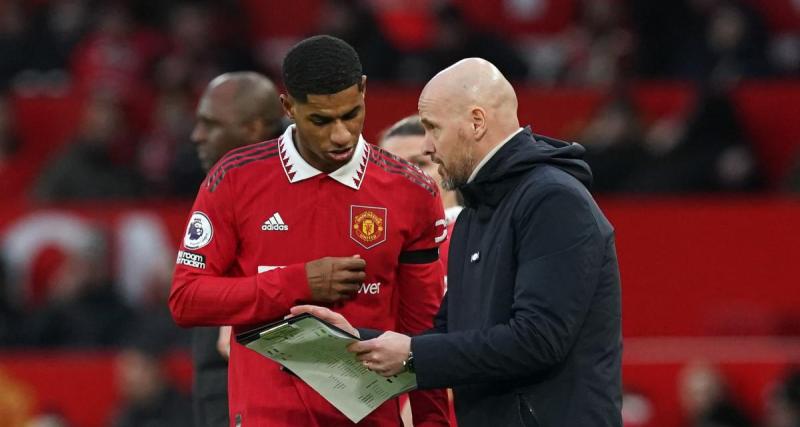  - Barça - Manchester United : Ten Hag et Rashford sont aussi furax contre l'arbitre