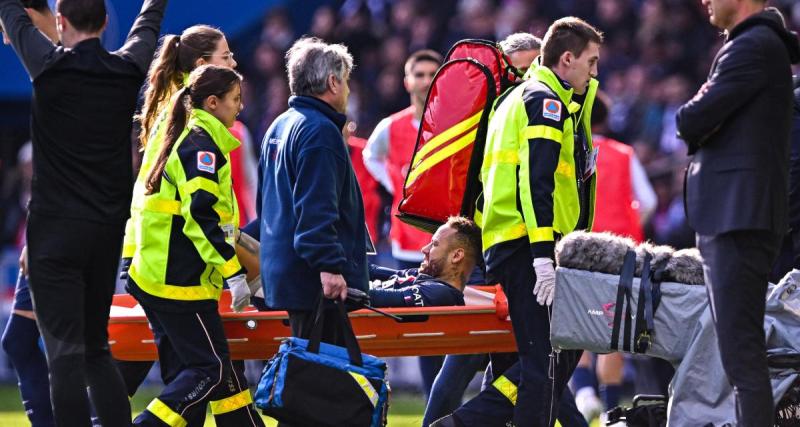  - PSG - LOSC : Neymar sort sur civière ! 