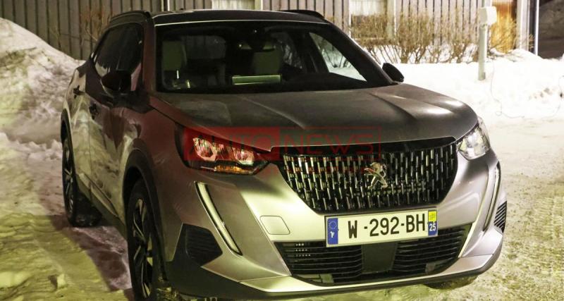  - Le restylage du Peugeot 2008 se prépare, voici les premières photos du SUV compact