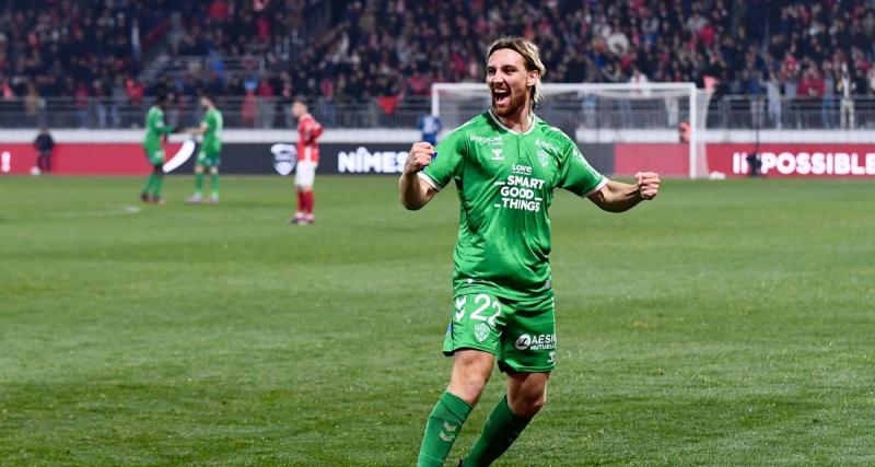  - ASSE : Lobry savoure le précieux succès à Nîmes