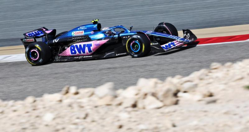  - F1 – Pierre Gasly satisfait de son Alpine après ses premiers tours de piste