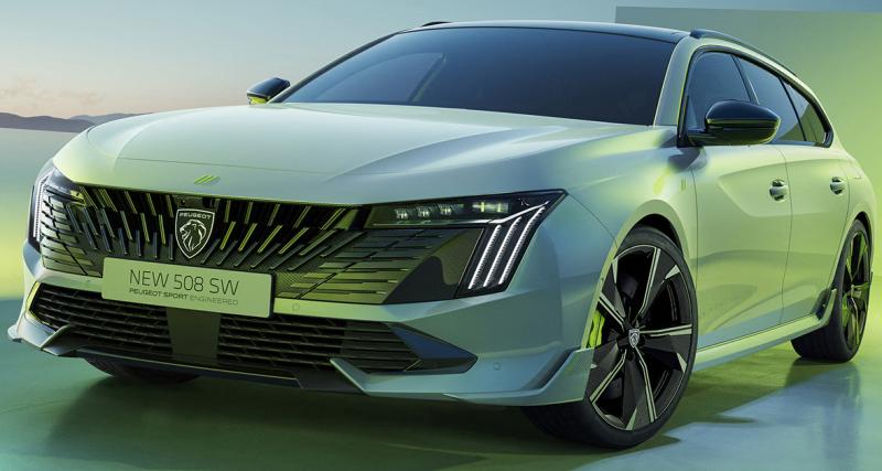  - Peugeot 508 PSE restylée (2023) : la sportive de 360 ch encore plus bestiale