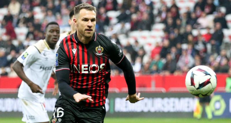  - Nice : Aaron Ramsey comblé après le tirage au sort des huitièmes de finale de la Ligue Europa Conférence 