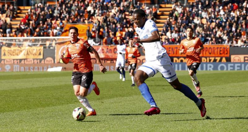  - Lorient accroché par Auxerre à la pause 