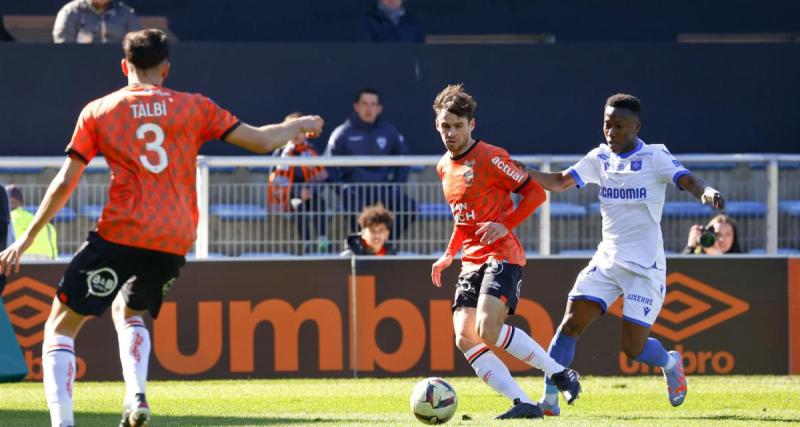  - A la pause, Lorient tenu en échec par Auxerre
