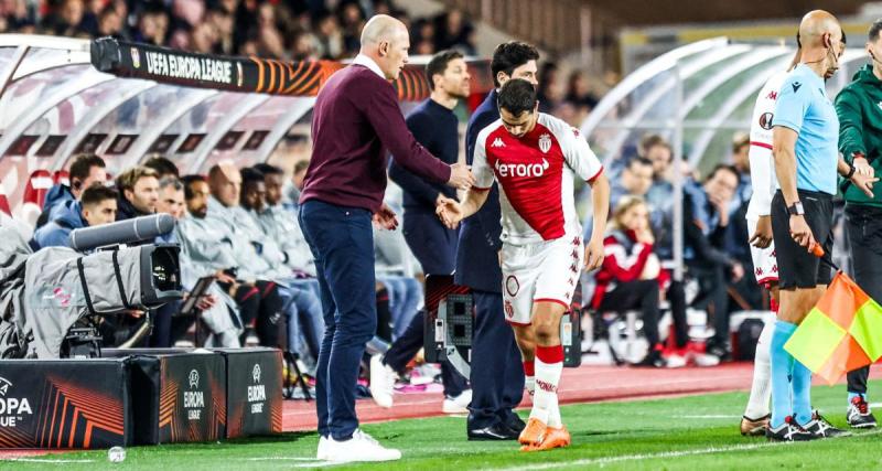  - Monaco - Nice : mené 3-0 à la mi-temps, l'ASM effectue une première cette saison dans son coaching