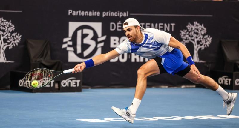  - La réaction de Benjamin Bonzi après sa défaite en finale