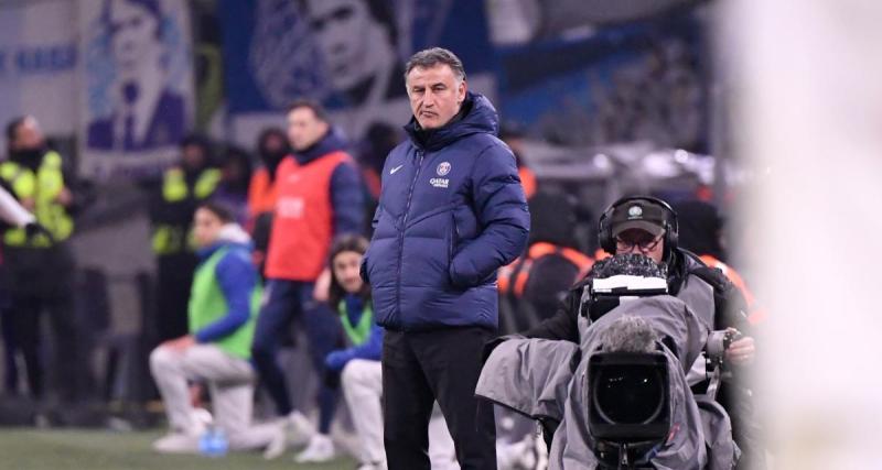 - OM - PSG : accrochage entre Galtier et un supporter en tribune !