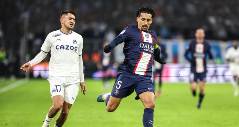  - OM - PSG : le clin d'œil de Marquinhos aux supporters après la victoire !
