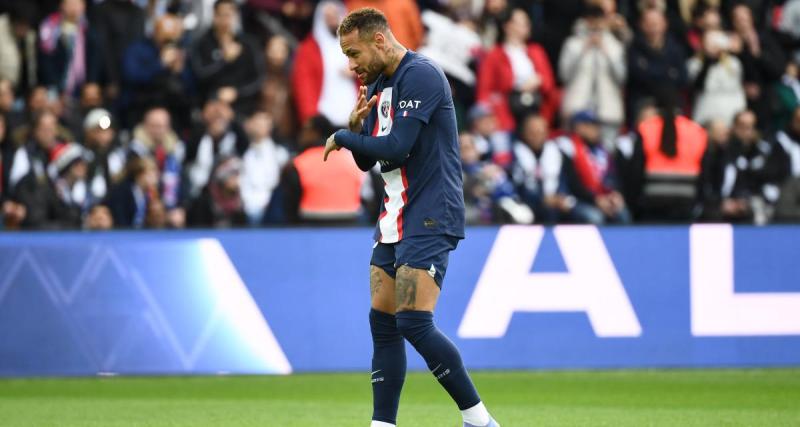  - OM - PSG : Neymar chambre les Marseillais après le match