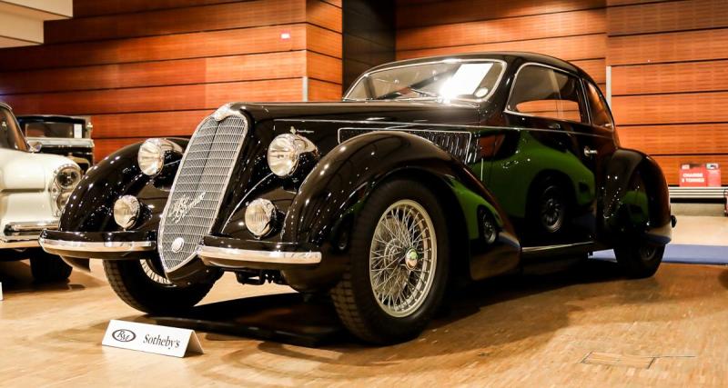  - Récompensée pour son élégance, cette Alfa Romeo 6C 2300B Mille Miglia s’est vendue à Paris