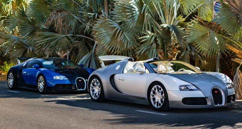  - Acheminées depuis Dubaï, ces deux Bugatti Veyron ont été transformées par la firme de Molsheim